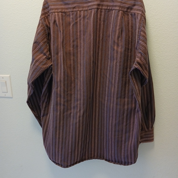 BORN Men Brown Long Sleeve Size XL 100% Cotton - Picture 2 of 5